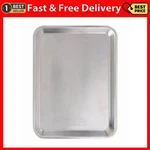 Nordic Ware Naturals Quarter Sheet Aluminum Baking Cookie Pan 13" X 10" Silver. Fixed Price $18.99.