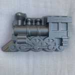 Nordic Ware Train Locomotive Heavy Cast Aluminum Cake Pan 9 Cups Euc. Fixed Price $12.99.