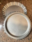 2 Vintage Ekco Bakers Secret Duncan Hines Tiara Dessert Pans Fluted Tart Quiche. Fixed Price $19.99.