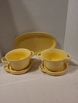 Temp-tations Tara Temptations Yellow Presentable Ovenware Set!. Fixed Price $15.25.