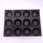 Demarle Flexipan 12 Fluted Cake Muffin Silicone Mold Baking Made France. Fixed Price $18.99.