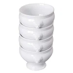 Cinf Ceramic 12 Oz Set Of 4 Lion Head Porcelain Soup Bowls White Christmas Gifts. Fixed Price $53.02.