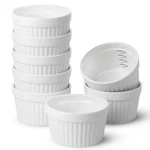 Btat- Ramekins, Oz, Set Of 8, For Baking, With Measurement.... Fixed Price $30.56.