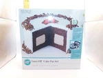 New Wilton Fanci Cake Pan Set Box Instructions Recipe Booklet Filled. Fixed Price $16.99.