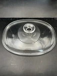 Pyrex Clear Glass Lid F12C Corning Dome Square 9X7 Replacement. Fixed Price $21.46.