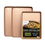 Casaware 3PC Ultimate Commercial Weight Cookie Sheet Set, Two 15 X 10-INCH Pa.... Fixed Price $71.43.