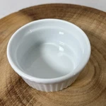 Bia Cordon Bleu White Porcelain 4 Oz Ramekin Custard Souffle Baking Dish. Fixed Price $13.00.