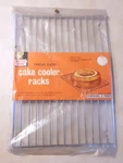 Vintage Betty Best Cake Cooling Racks 2 Pk Nos Mcm Chrome Plated New Old Stock. Fixed Price $11.99.