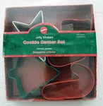 New Wilton Jolly Shapes Christmas Cookie Set 4. Fixed Price $10.99.