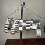 Zenker 10 Mini Cookie Pastry Stainless Steel Cutters W/ Holder Made Germany. Fixed Price $12.00.