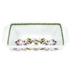 Portmeirion Botanic Garden 11.75" X 5.75" Meatloaf Dish, Sweet Pea Motif, Fine. Fixed Price $56.00.