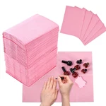 125PCS Disposable Nail Art Table Towels Mat 13 X 17 Waterproof Ply Pink. Fixed Price $21.82.