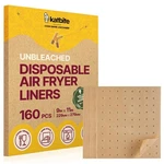 Katbite Air Fryer Parchment Paper Liners 9'' X 11''-160PCS, Unbleached. Fixed Price $14.64.