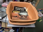 Vtg Deadstock Open Nordic Ware Micro Oven Brique 3 Qt Cooker Betty Crocker Nib. Fixed Price $49.95.