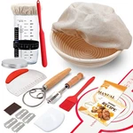 Complete Sourdough Starter Kit, Bread Baking Supplies, Banneton Bre.... Fixed Price $32.12.
