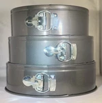 Robinson Design Group 3-PC Springform Pan Set 8.5 9.5 10 Cheesecake. Fixed Price $11.95.