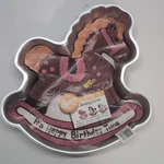 Vintage Wilton Rocking Horse Cake Pan 1984 Korea 2105-2388 New W/ Instructions. Fixed Price $9.49.