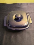 Chantal Covered Casserole Dish With Lid Cobalt Blue 1/2 Quart Bakeware Ceramic. Fixed Price $29.99.