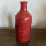 Vintage Emile Henry Olive Oil Bottle Cruet Dispenser Red Burgundy Rouge France. Fixed Price $23.50.