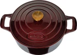 La Cuisine 6.5 Qt Enameled Cast Iron Dutch Oven 11 Cranberry. Fixed Price $179.99.