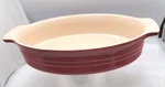 Le Creuset Oval Stoneware Red 12-34 Baking Dish. Nice!. Fixed Price $34.50.