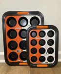 12 Cup Muffin & Mini Tray Le Creuset Toughened Non-stick Metal Bakeware Pan. Fixed Price $140.99.