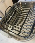 All-clad Stainless-steel Roasting Pan With Rack. Fixed Price $91.00.