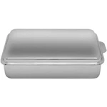 Stainless Steel 9 X 13 Inches Covered Cake Pan With Lid, Deep.... Fixed Price $122.72.