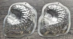 Set 2 Patisse Cake Pan 3D Metal Molde Made In Germany Fish. Fixed Price $24.98.
