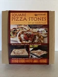 Pizzacraft Mini Square Stones 4 Tiles Cordierite Thermal Shock Resistant. Fixed Price $20.46.
