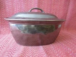 Vintage Juliska Pewter Stoneware 3 Quart Covered Casserole. Fixed Price $99.00.