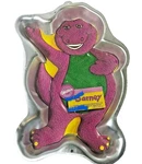Vintage Barney The Purple Dinosaur, Aluminum Cake Pan, 2105-6713, 1993, Wilton. Fixed Price $15.16.