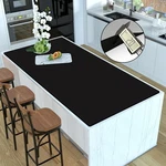 47.3X23.6 Inch Black Silicone Mat For Kitchen Counter Heat Resistant 2MM Pot. Fixed Price $59.08.