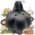 Garlic Roaster & Smoker For Grill Oven, All-season Cast Iron Steamer Pot, Per.... Fixed Price $21.61.