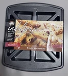 Wilton Mini Scone Pan Tart Pie Cornbread Cake Baking 8 Cavity Cottagecore Steel. Fixed Price $18.00.