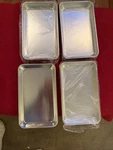 Libertyware Mini Sheet Pans-set Of 4-10"X 6"X 1.25", Pack, Aluminum. Fixed Price $32.00.