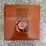 Gourmet Du Village Bistro Collection Brie Baker Orange. Fixed Price $16.00.