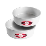 2 Pcs 9X3 Inch Round Anodized Aluminum Cake Pan Set Layer Baking Molds. Fixed Price $47.39.