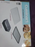 Cuisinart Chef's Classic Non-stick 3-PIECE Baking Set AMB3-15179P New. Fixed Price $51.99.