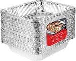 Aluminum Pans 9X13 Disposable Foil (30 Pack) - Half Size Steam Table Deep. Fixed Price $30.99.