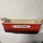 Le Creuset Heritage Stoneware Loaf Pan, Cerise -. Fixed Price $44.60.