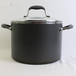 Anolon Advanced Hard-anodized Nonstick Aluminum 8 Qt Stock Pot With Lid. Fixed Price $19.49.