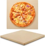 Pizza Stone 15 Inch,premium Baking For Oven Grill,square Cordierite Bread. Fixed Price $51.50.