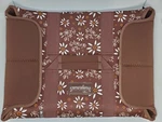 Insulated Casserole Carrier Temptations By Tara Thermally Brown Floral - New!. Fixed Price $19.95.