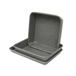 Casaware 3PC Ultimate Series Commercial Weight Toaster Oven Bakeware Set (sil.... Fixed Price $60.05.