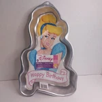 Wilton Disney Princess Cinderella Cake Pan Aluminum Mold 2105-7475 Vintage. Fixed Price $10.00.