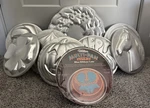 Vintage 1970S/80S Wilton 11 Multi Pan Cake Inserts & 10 Holidays Birthdays. Fixed Price $69.99.