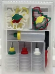 Kuhn Rikon Christmas Cookie Cutter Decorating Set Storage Box Switzerland New. Fixed Price $19.99.