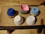 Reusable Cupcake Liners Multicolor Silicone Muffin Cups 58 Pieces Baking. Fixed Price $45.00.