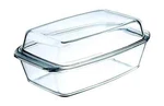 Simax Large Glass Casserole Dish, Oven Safe Cookware With Lid, Oblong Covered.... Fixed Price $53.99.